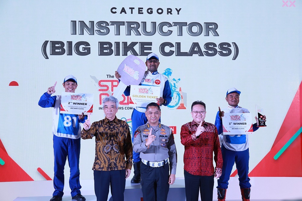Capella Honda Berhasil Raih 4 Tropi pada Ajang Kompetensi Para Instruktur Safety Riding
