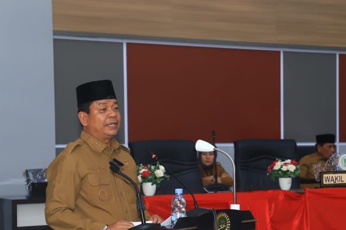 Wabup Syafaruddin Poti Hadiri Rapat Paripurna Penyampaian KUA-PPAS Perubahan Tahun Anggaran 2025