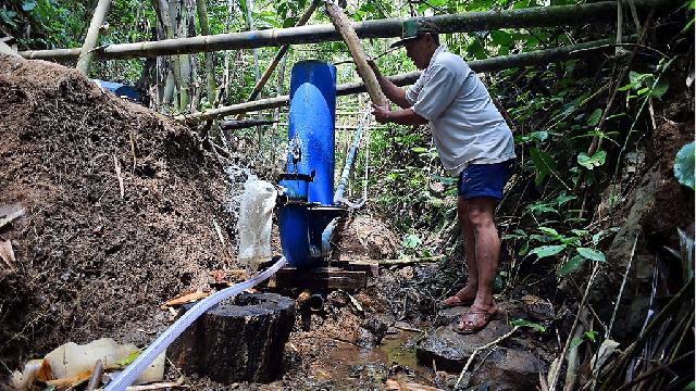 BPBD Inhu Akan Bangun Pompa air di Lokasi Padat Penduduk