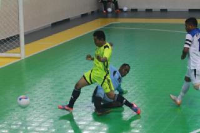 Peparnas XIV 2012Tim Futsal Riau Imbangi Mutiara Hitam