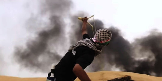 Kehebatan para pemuda Palestina menjatuhkan Drone