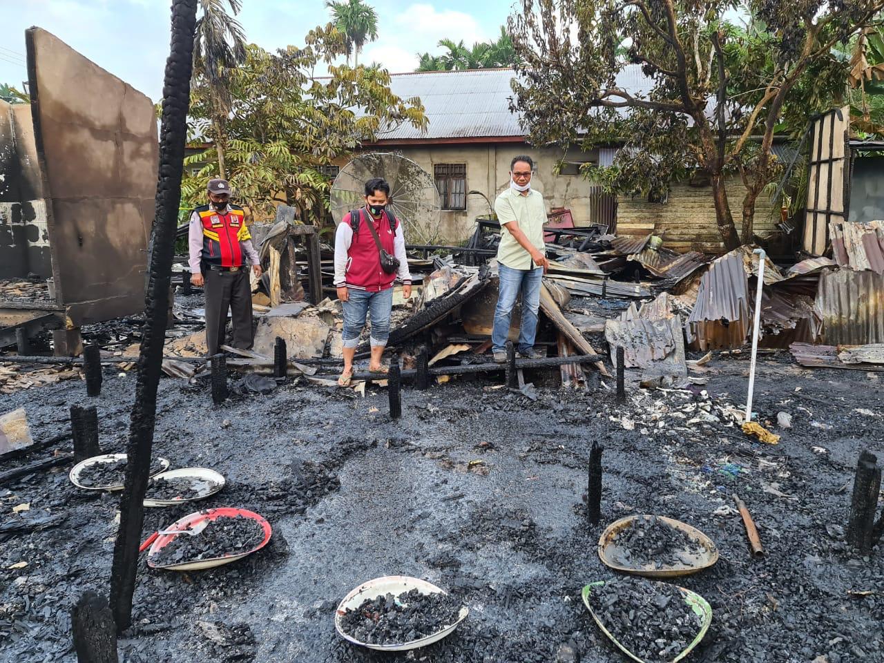 Kebakaran di Inhil Tewaskan Satu Keluarga