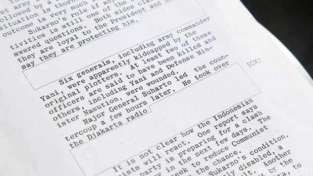 Ternyata ada Jenderal Ke-8 yang Lolos G30S/PKI, Siapa dia? dan Penting untuk CIA