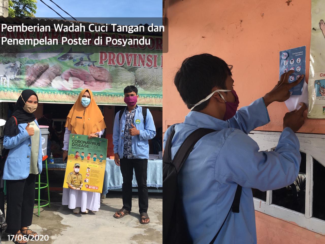 Sebagai Bentuk Pengabdian Kepada Masyarakat, Ini yang Dilakukan Tim Kukerta UNRI di Desa Kubang Jaya