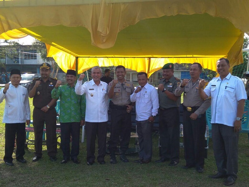 Pastikan Pesta Demokrasi Riau Berjalan Aman, Wabup Meranti Tinjau Langsung Simulasi