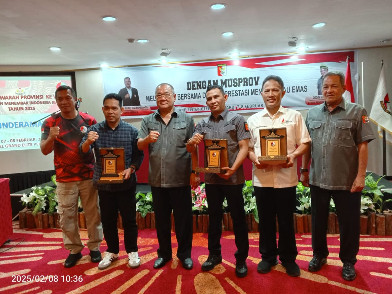 Deddy Handoko Kembali Pimpin Perbakin Riau Periode 2025-2029