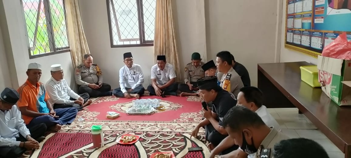 Syukuran dan Pengajian Bersama Masyarakat, Polsek Enok Ciptakan Pemilu Damai 2024