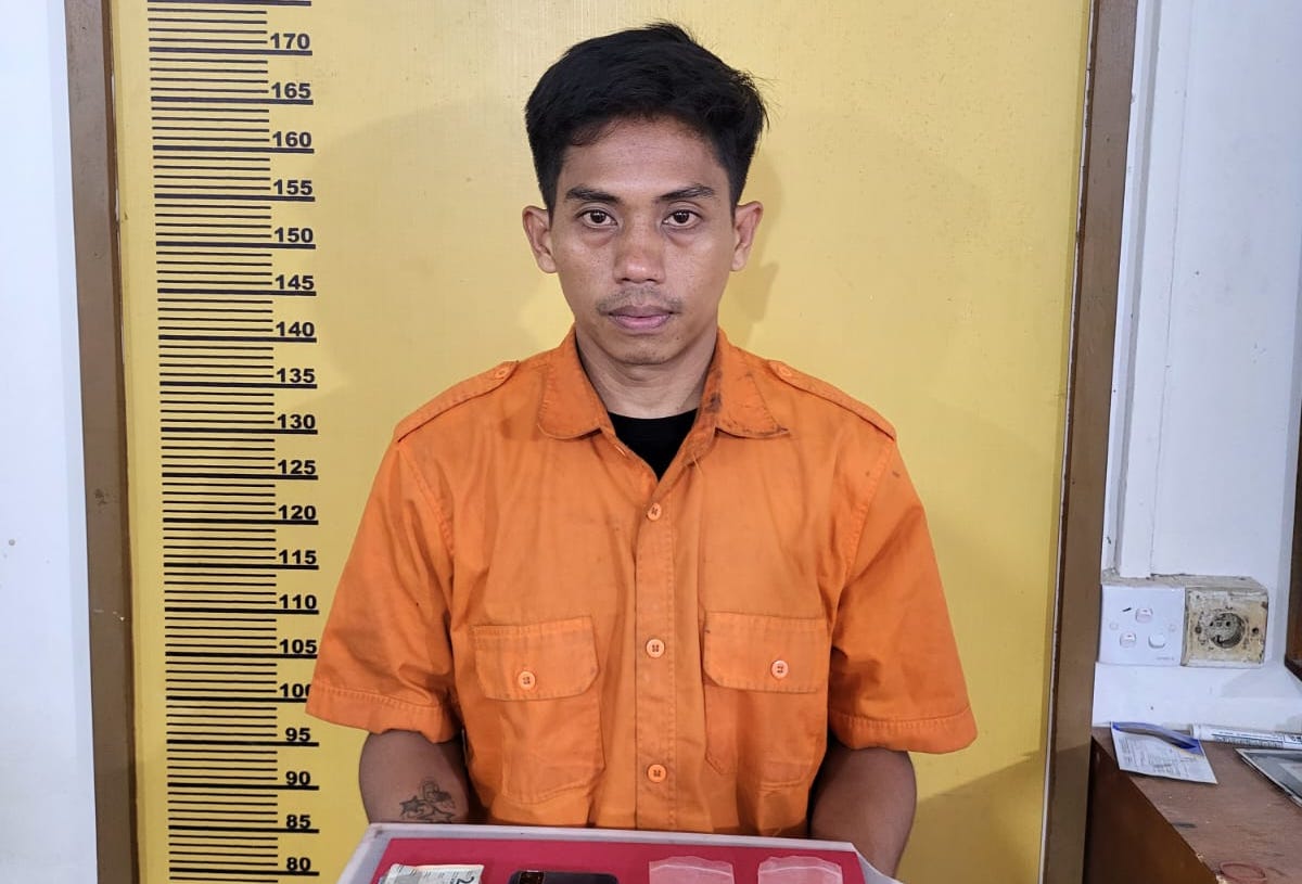 Berawal dari Laporan Warga, Pengedar Sabu di Inhu Ditangkap Polisi