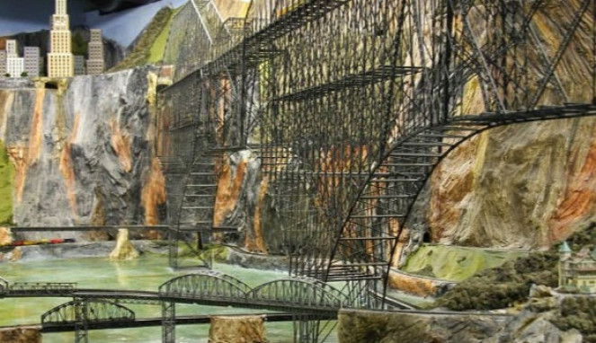 Mengintip Koleksi Miniatur Kereta Api Terbesar di Dunia