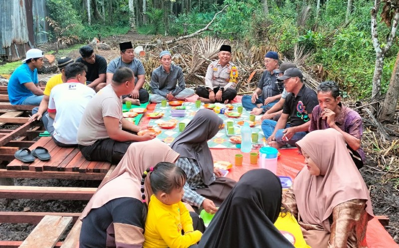 Polsek Gaung Siap Sukseskan Pilkada Damai 2024 Melalui Silaturahmi dengan Masyarakat