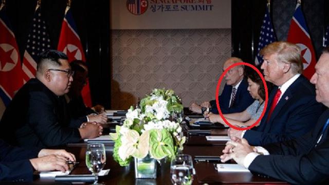 Siapa Sosok Wanita Misterius dalam Pertemuan Donald Trump dan Kim Jong-un?