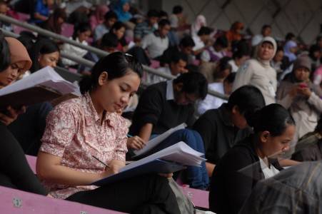 Pelamar CPNS Kemenkumham dan MA Capai 1 Juta Orang Lebih