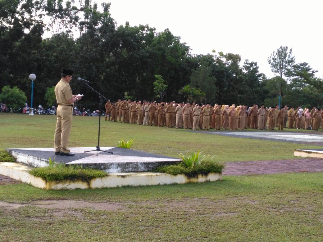 Bupati Minta Evaluasi Kegiatan yang Belum Terlaksana di Tahun 2017 Lalu