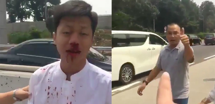 Pukul Remaja di Tol, Pengemudi Mobil Berstiker TNI Ternyata Pegawai Kemenpora