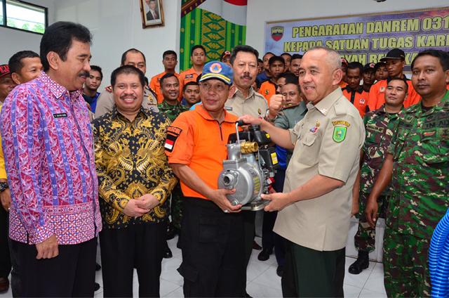 Bupati Amril Apresiasi Jajaran TNI Cegah dan Tanggulangi Karhutla