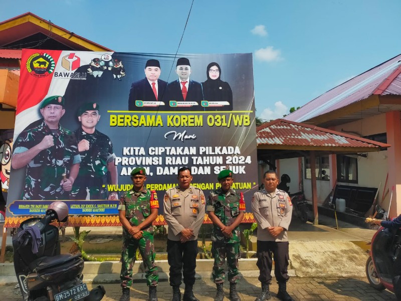 Polres Kuansing Gelar Patroli Sinergitas TNI-Polri untuk Pengamanan Pilkada 2024