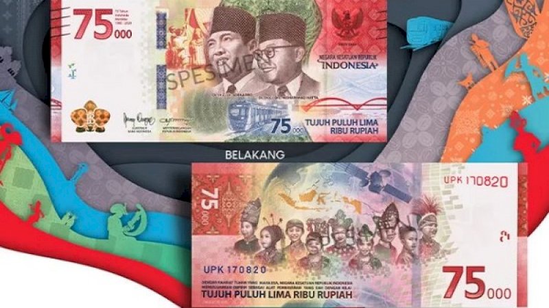 Sekarang Masyarakat Sudah Boleh Memiliki Uang Baru Rp75 Ribu Sebanyak-banyaknya