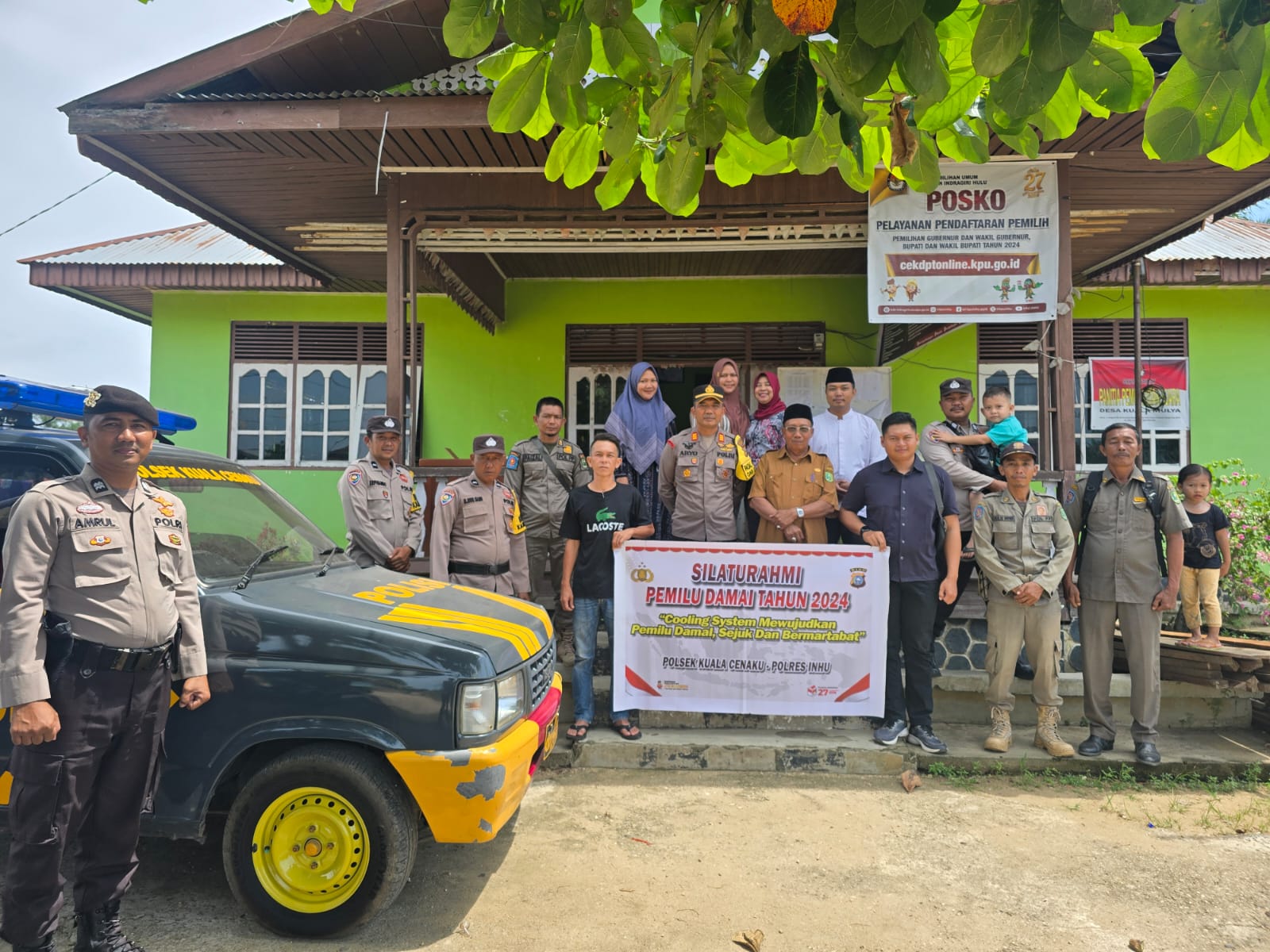 Polisi Imbau Perangkat Desa Bijaksana Menenangkan Warga Dalam Perbedaan Politik