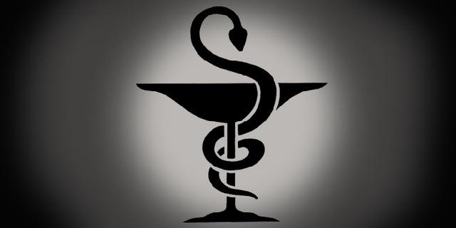 Ada yang tau mengapa logo apotek adalah mangkuk dan ular?