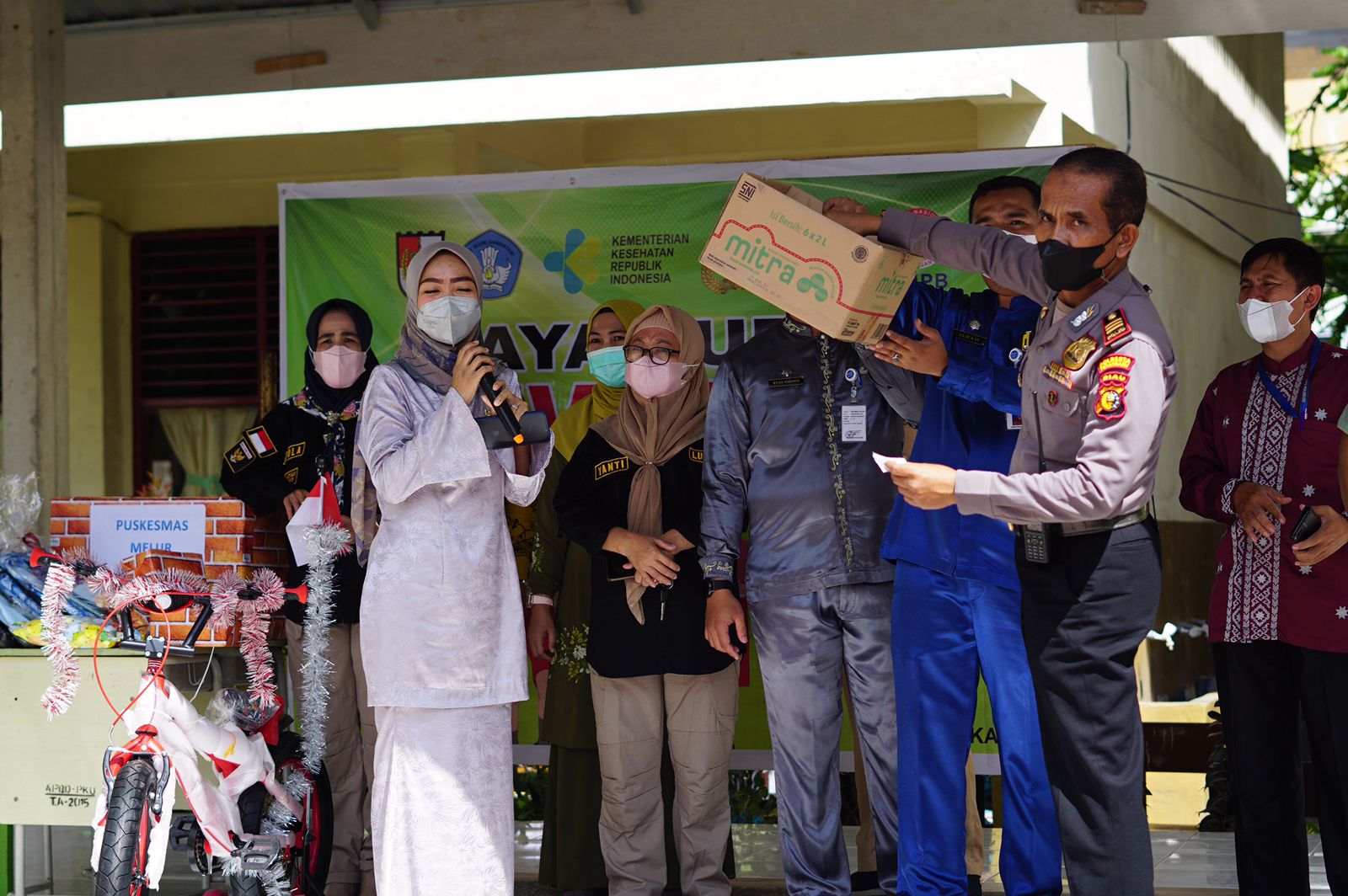 Vaksinasi Berhadiah di Kecamatan Sukajadi, Anak-Anak Bisa Dapat Sepeda