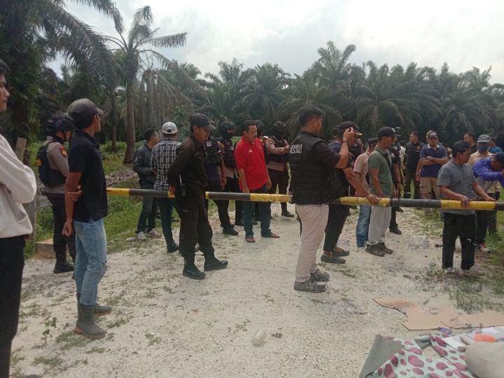 Akses Jalan Kembali Terbuka, Warga Pangkalan Baru Apresiasi Polisi Bongkar Portal Koppsa-M