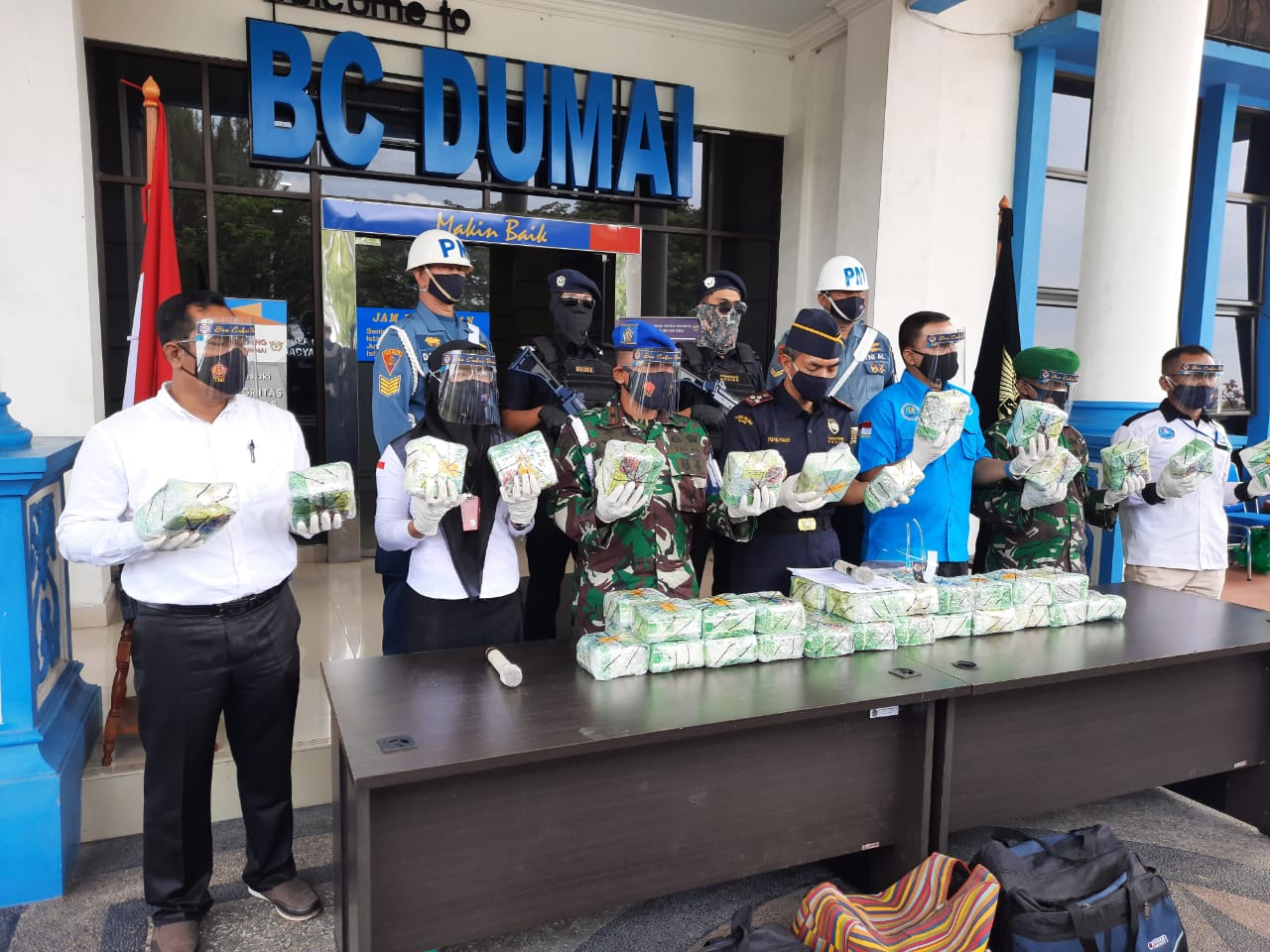 Napi Lapas Bengkalis Selundupkan Sabu 50 Kg dari Malaysia