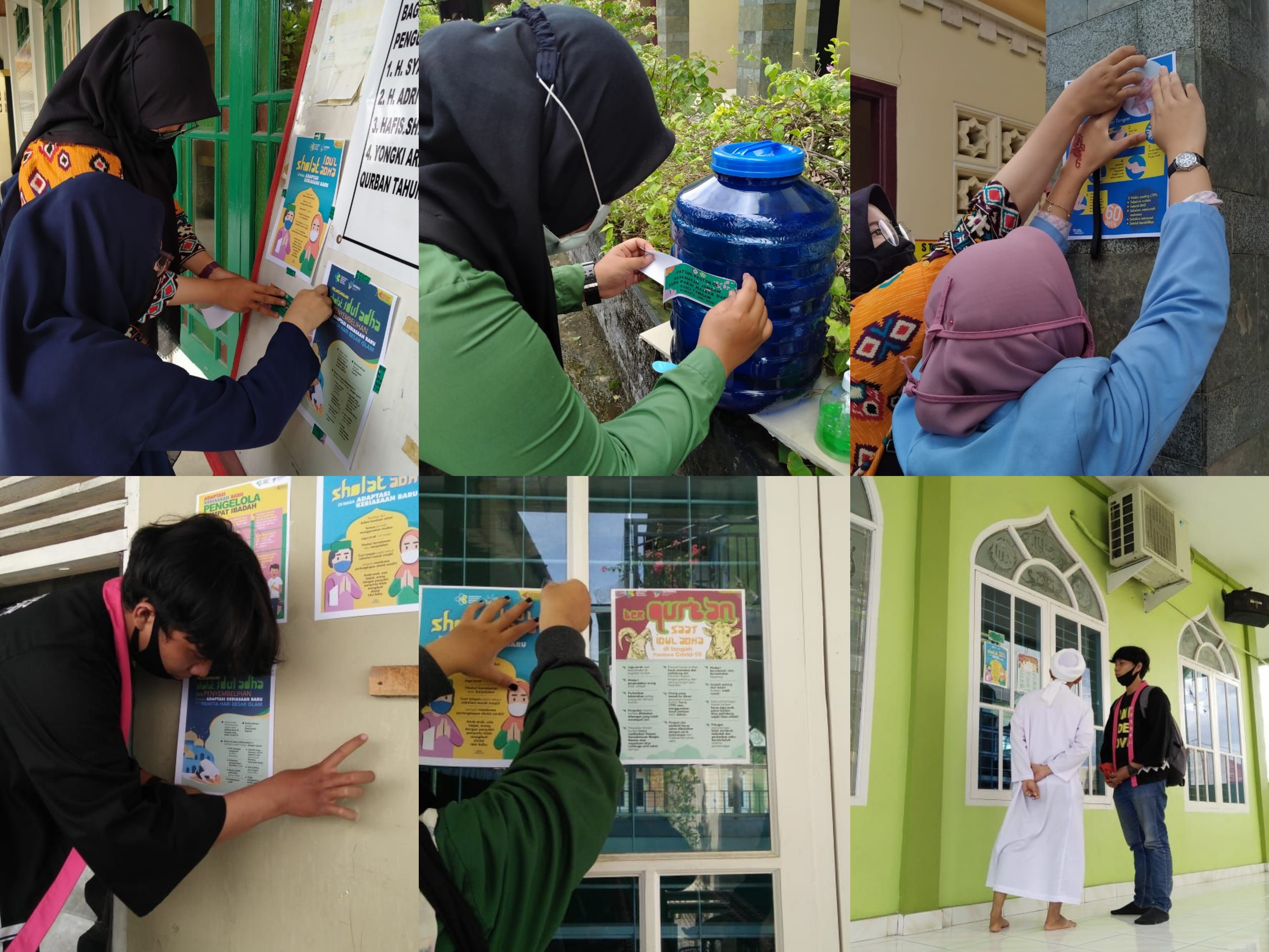 Tim Pengabdian Kukerta UNRI Kelurahan Sialangmunggu Lakukan Edukasi Kesehatan di Musala dan Masjid