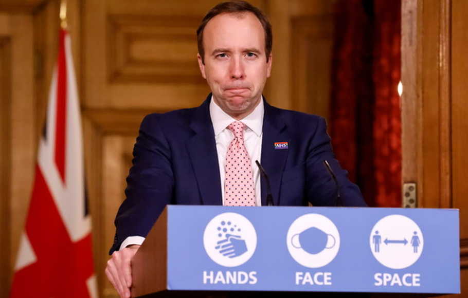 Menkes Inggris: Jenis Covid-19 Baru di Luar Kendali