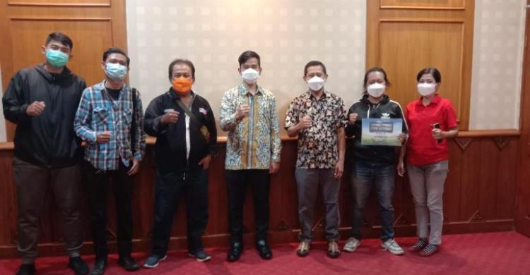 Gibran Dukung Turnamen Sepakbola Antar Wartawan Se-Indonesia