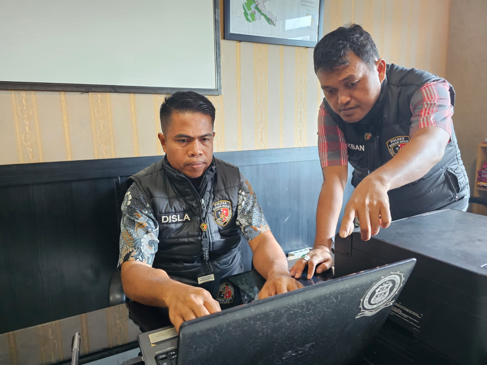 Jelang Pemilu 2024, Polres Rohul Patroli Siber Tangkal Hoaks dan Sara