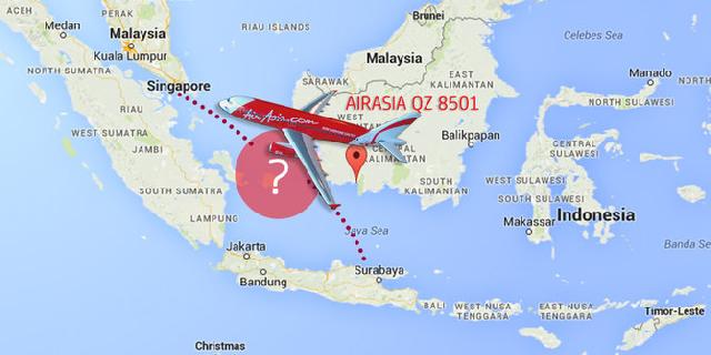 Pencarian AirAsia, pesawat Orion laporkan temuan di Pulau Nangka