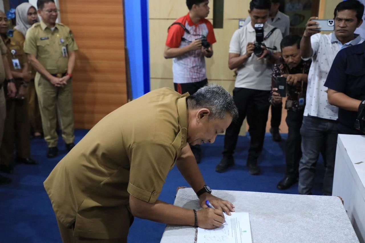 Rokan Hulu Teken Fakta Integritas PPDB 2025, Bupati Tegaskan Bebas Titipan dan Pungli