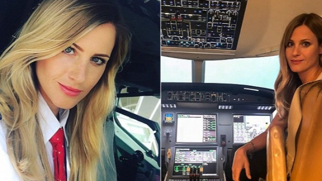 Mengenal Pilot Cantik yang Kini Kian Terkenal di Instagram