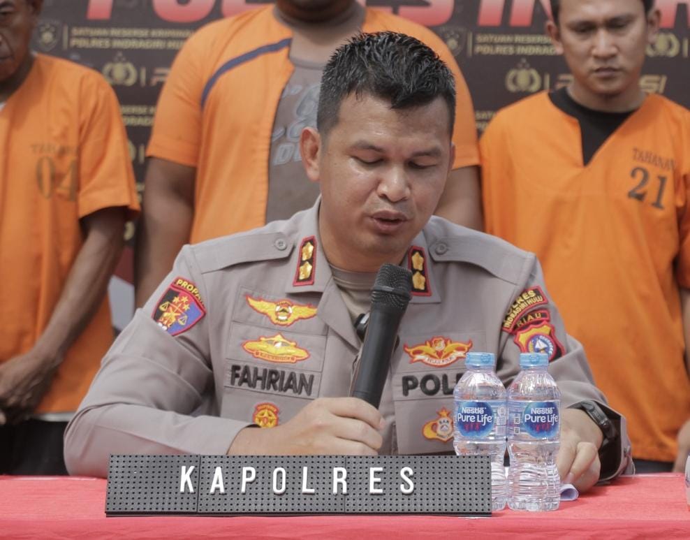 Sepanjang 2025, Polres Inhu Ungkap Sejumlah Kasus Pembakar TNBT hingga Mafia Lahan