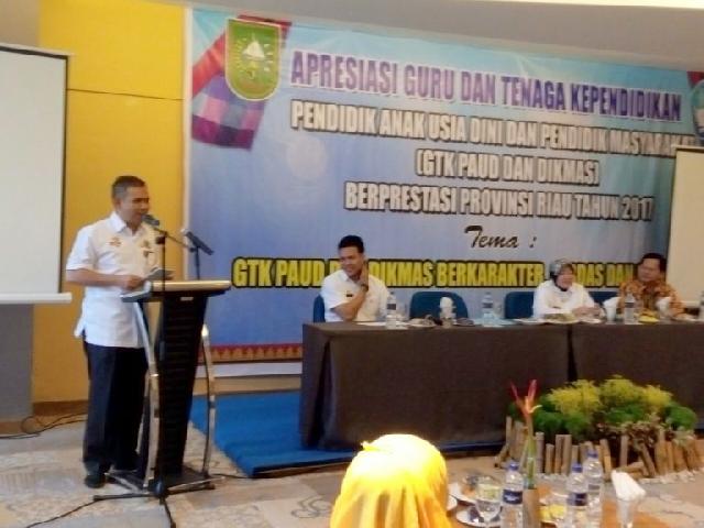 Ikut Apresiasi GTK PAUD dan Dikmas, 120 Peserta Bertanding di Pekanbaru