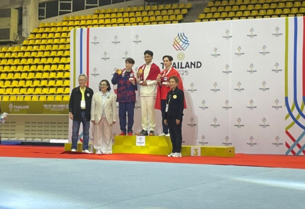 Atlet Senam Riau Persembahkan Emas untuk Indonesia di SEA Games 2025