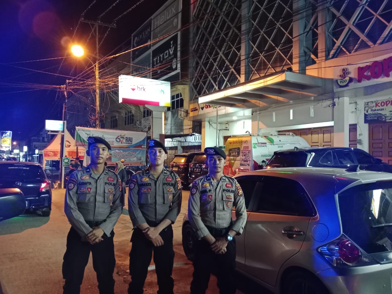 Patroli KRYD Satgas Preventif Polres Kuansing Tingkatkan Kamtibmas Pasca Pilkada Dalam Rangka OMP LK 2024