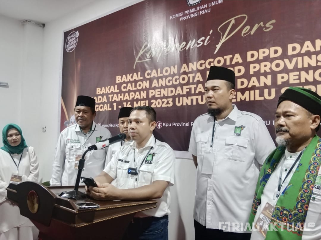 Daftar Bacaleg ke KPU, PKB Targetkan 10 Kursi di DPRD Riau