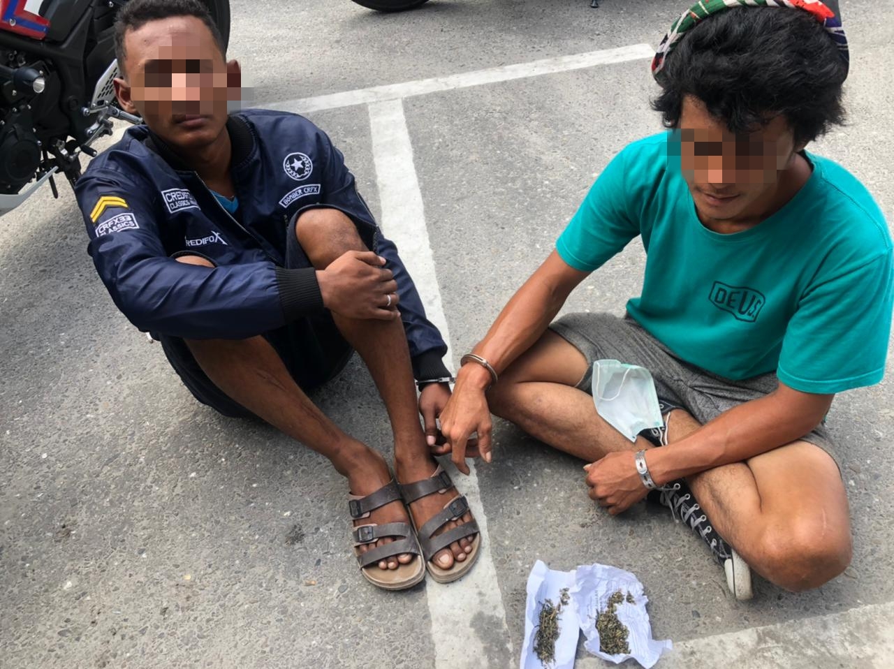 Kabur Saat Dihadang Personel Satlantas, Ternyata Pengendara Ini Kantongi Dua Paket Ganja