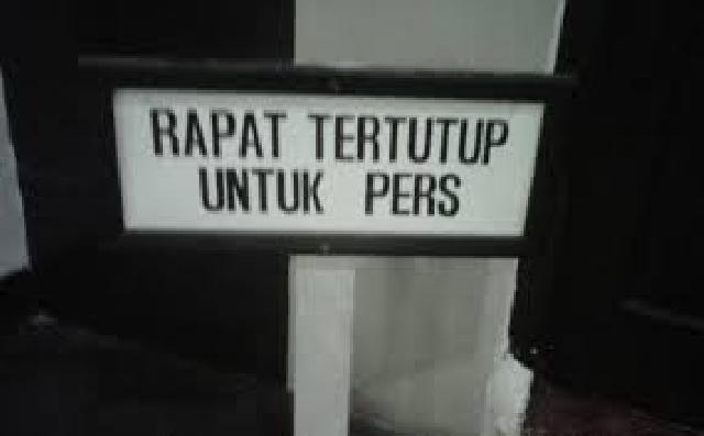 Sambangi Kantor PU, Wakil Bupati Bengkalis Langsung Lakukan Rapat Tertutup