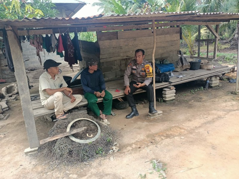 Polsek Bangko Pusako Gelar Cooling System Pilkada Damai, Himbau Warga Jaga Kerukunan