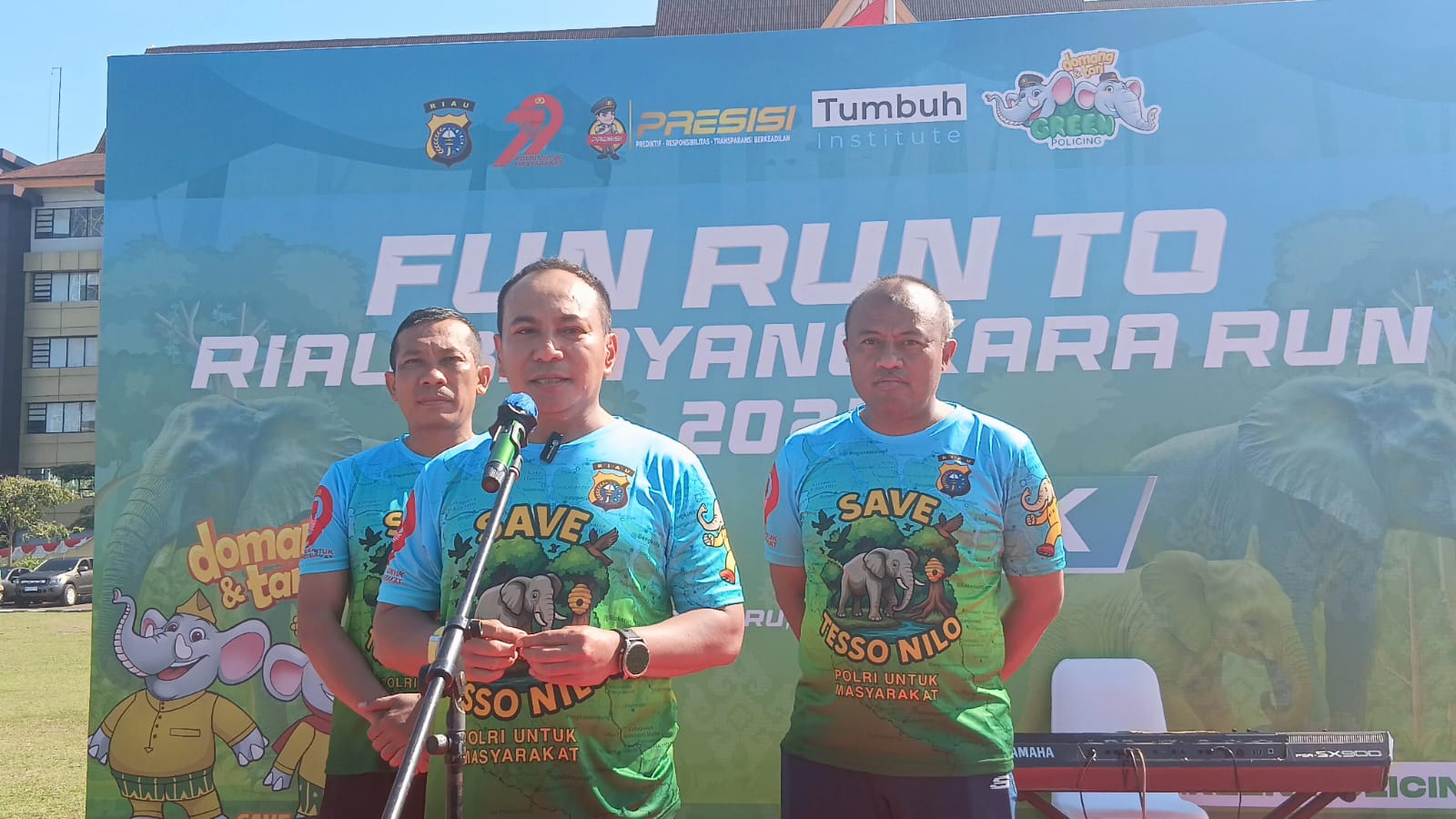 Riau Bhayangkara Run 2025 Diikuti 14 Ribu Peserta, Kapolda: Mohon Maaf atas Penutupan Jalan