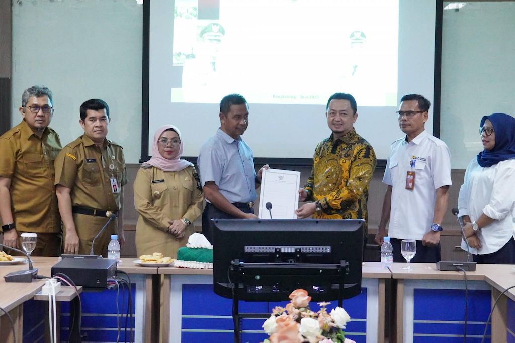 Bupati Ahmad Yuzar Sambut Kunjungan Komisi V DPR RI Syahrul Aidi, Bahas Insfrastruktur Startegis