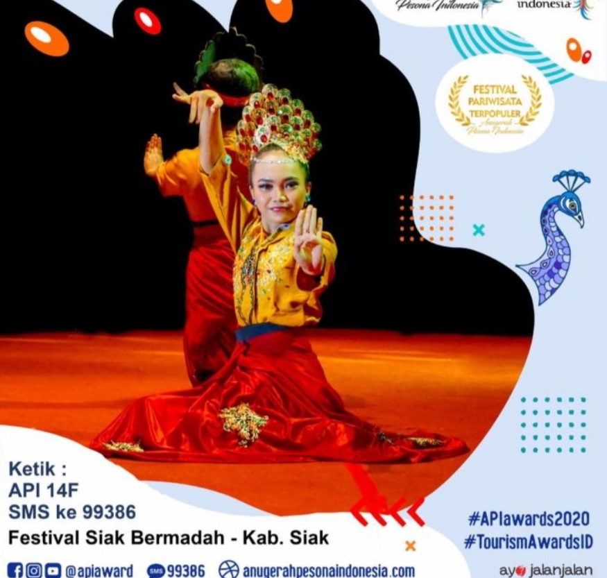 Masuk Nominasi API Award 2020, Yok Dukung Festival Siak Bermadah Dengan Cara Begini...