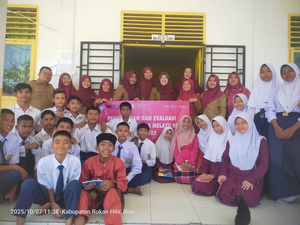 Sekolah di Rohil Antusias Ikuti Festival Tunas Bahasa Ibu, Bukti Bahasa Melayu Masih Hidup!