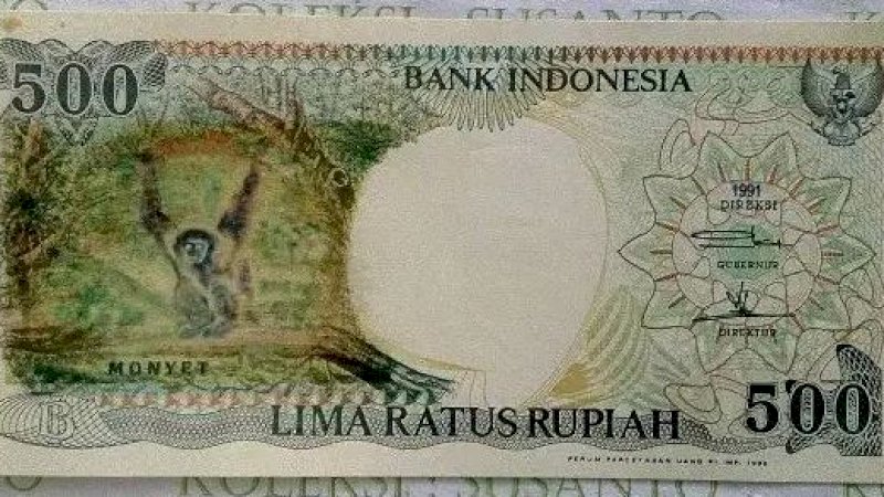 Ini Tanggapan Bank Indonesia Terkait Uang Kertas Rp500 Gambar Orang Utan Dijual Jutaan Rupiah