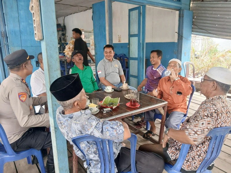 Kapolsek Tanah Merah Tekankan Kepatuhan Masyarakat dalam Menjaga Kondusivitas Pilkada 2024