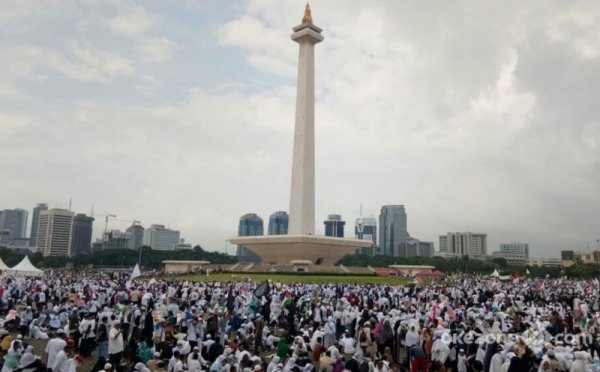 Wakapolri: Aksi Bela Palestina di Monas Terbesar di Dunia