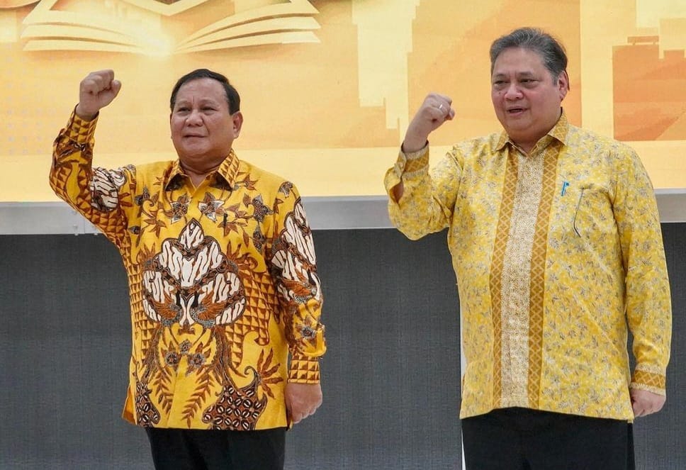 Survei LKPI: Prabowo-Airlangga Ungguli Ganjar-Mahfud dan Anies-Imin