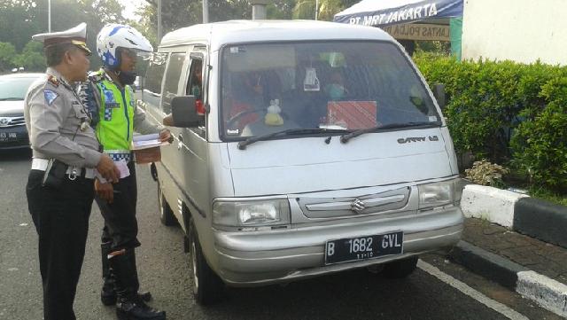 Selama 25 Hari, Sudah 3.416 Kendaraan Ditilang karena Langgar Ganjil Genap